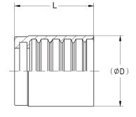 03310-hydraulic-crimp-hose-ferrule- thread -Taske