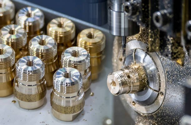 brass-fitting-connector-manufacturing-by-CNC-lathe-machine-Taske