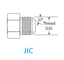 JIC Fitting 37 degree flare