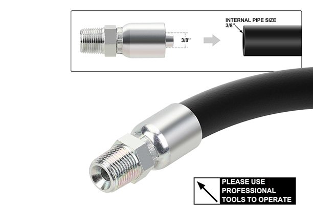 Measuring Crimp Fittings with tools