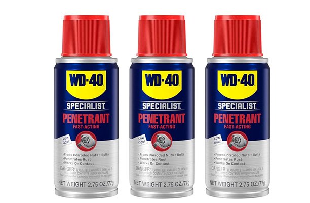 WD-40 Penetrating Oil for Loosening Stubborn Compression Fittings
