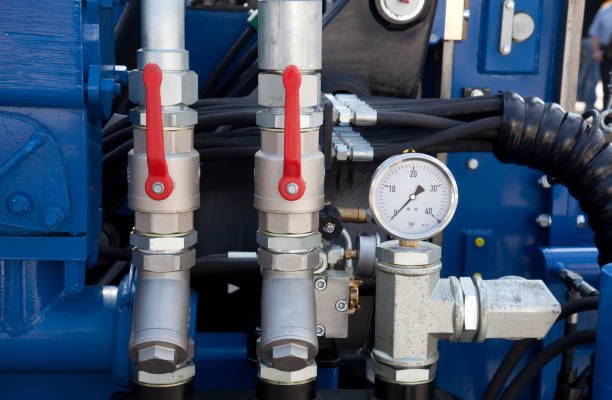Flow Control hydraulic platform air valve