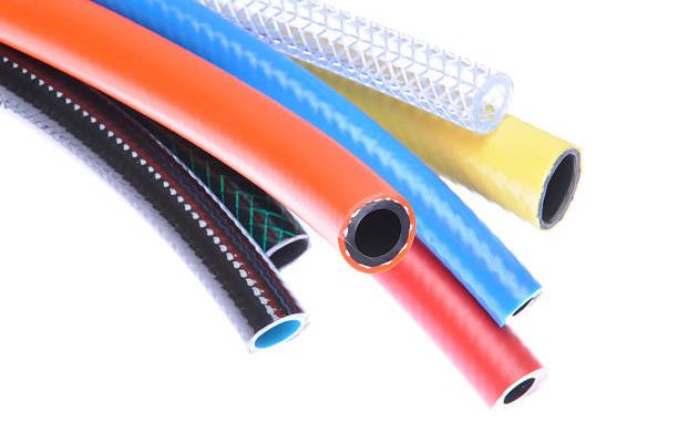 Hydraulic hose tubing plastic rubber material